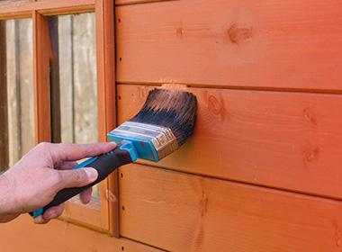 How to maintain a timber shed